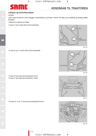 Betjeningshåndbog: IRON 190 CONTINUO DCR → WSXJ990200LS10010 – sample manual page 1