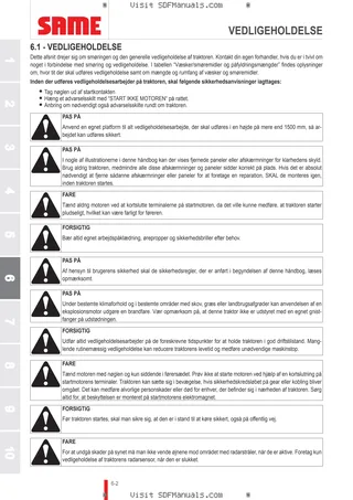 Betjeningshåndbog: IRON 190 CONTINUO DCR → WSXJ990200LS10010 – sample manual page 3