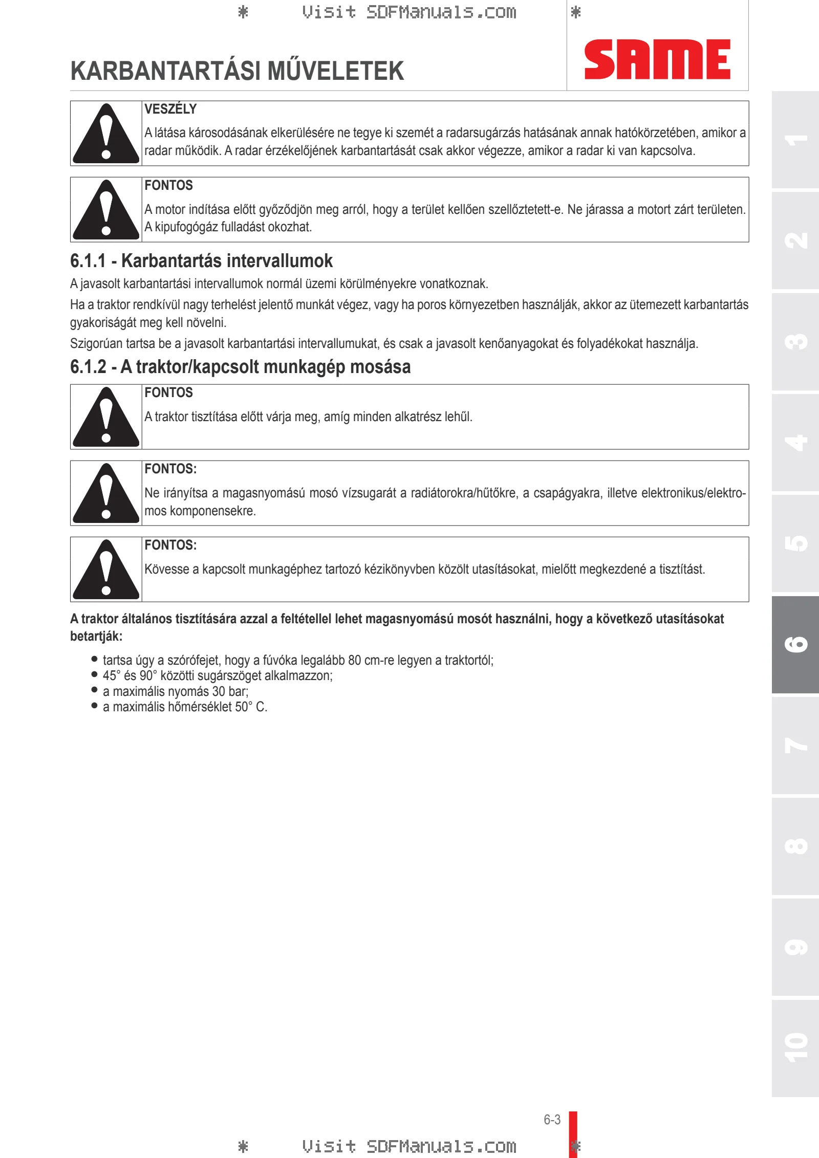Használati utasítás: IRON 190 CONTINUO DCR → WSXJ990200LS10010 – sample manual page 3