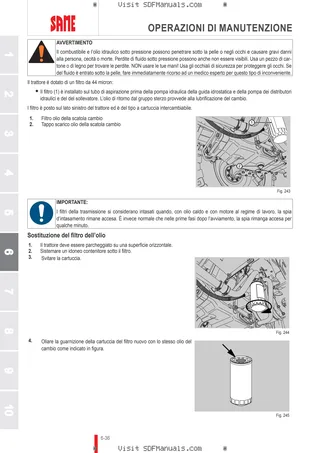 Manuale operatore: Tiger 65 → ZKDR9302W0RS01001 – sample manual page 3