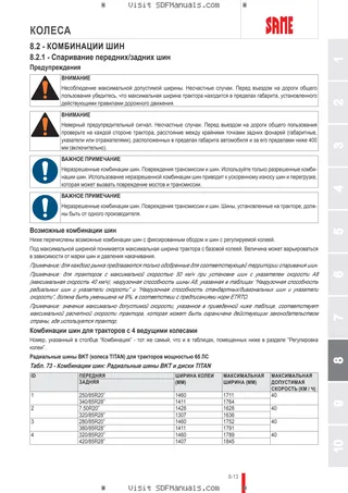 Руководство оператора: Tiger 65 → ZKDR9302W0RS01001 – sample manual page 4
