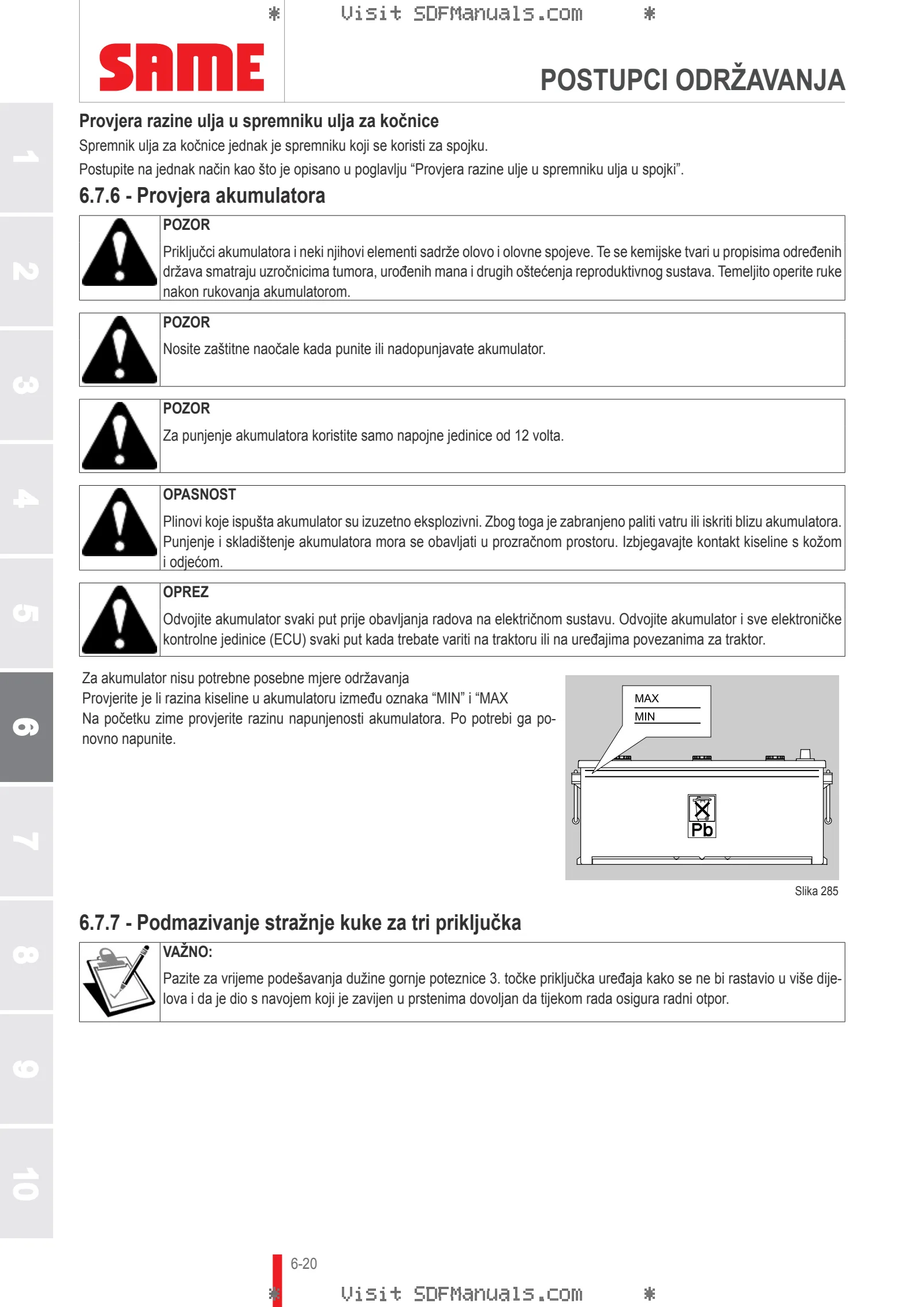 Priručnik za rukovatelja: DORADO³ 60 → ZKDR3802W0TS01001 – sample manual page 3