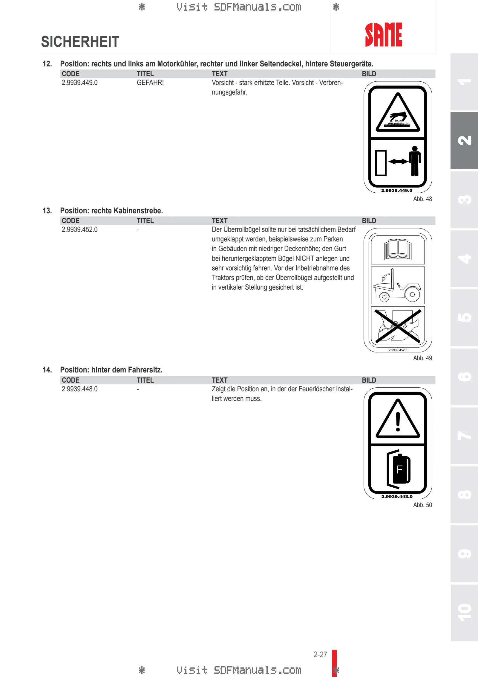 Betriebsanleitung: KRYPTON³ 90 F → ZKDU59..C0TS 2001 / 3001 – sample manual page 1