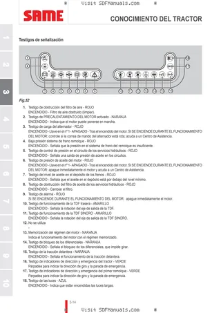 Manual del conductor: EXPLORER 85 → EX85E1WVT35001 – sample manual page 1