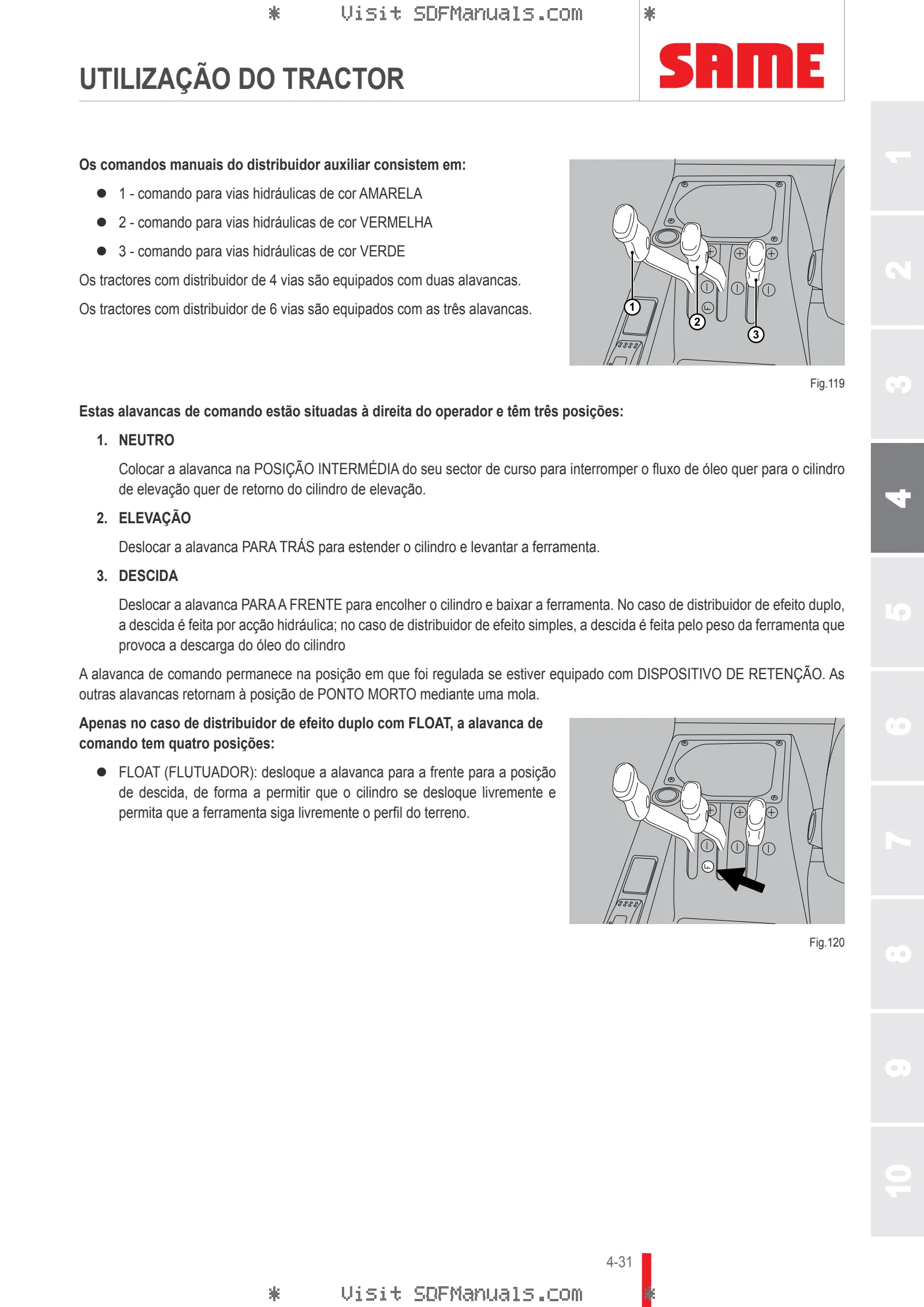 Manual do operador: EXPLORER 85 → EX85E1WVT35001 – sample manual page 2