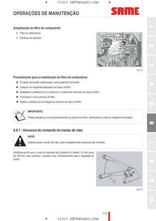 Manual do operador: EXPLORER 85 → EX85E1WVT35001 – sample manual page 3