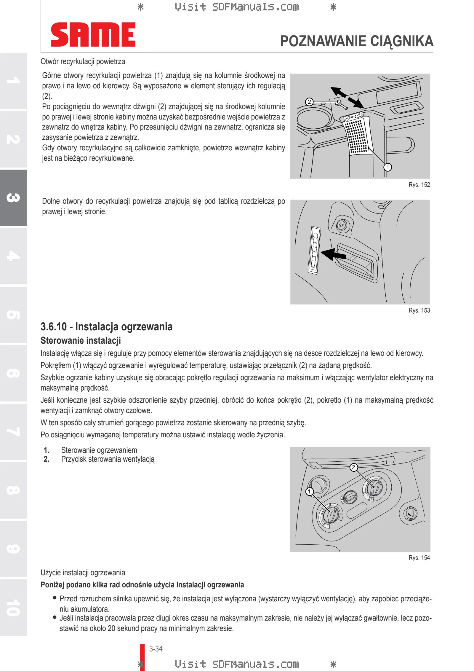 Instrukcja operatora: IRON 140 HI-LINE DCR → WSXS610200LS20001 – sample manual page 1