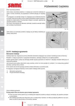 Instrukcja operatora: IRON 140 HI-LINE DCR → WSXS610200LS20001 – sample manual page 1