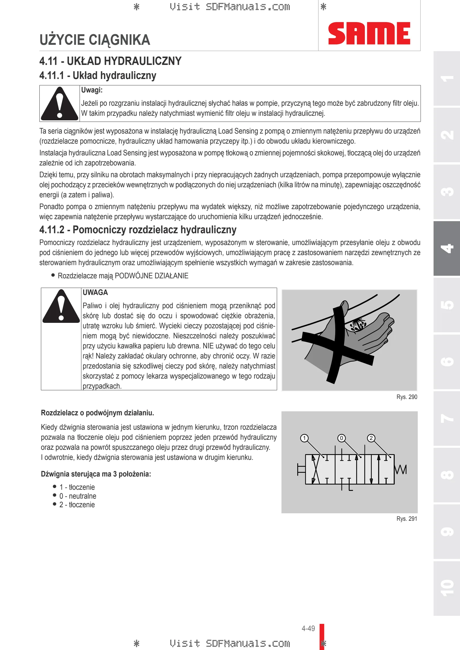 Instrukcja operatora: IRON 140 HI-LINE DCR → WSXS610200LS20001 – sample manual page 2