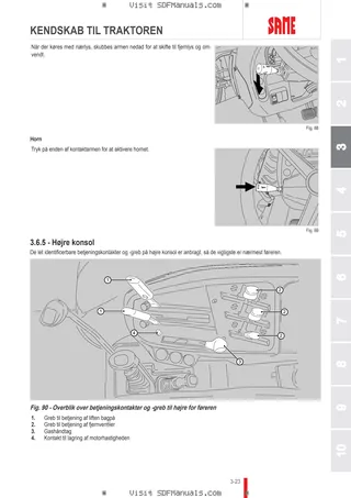Betjeningshåndbog: DORADO³ 60 CLASSIC → ZKDS9702W0TS10001 – sample manual page 1