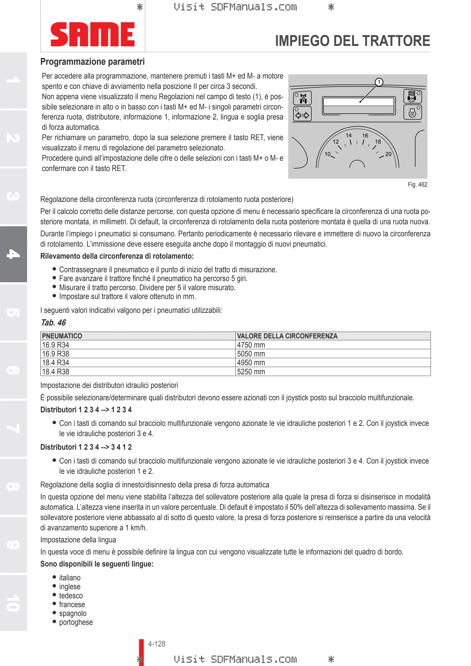 Manuale operatore: IRON 175 DCR → WSXT760200LS20001 – sample manual page 3