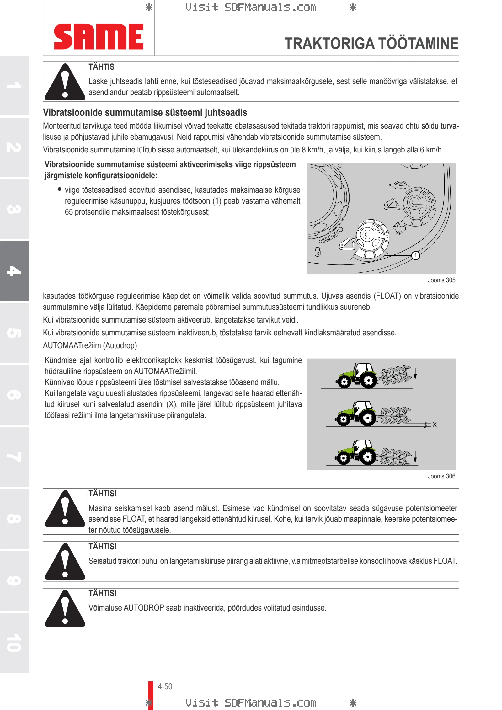 Kasutusjuhend: IRON 185 DCR → WSXT840200LS20001 – sample manual page 2