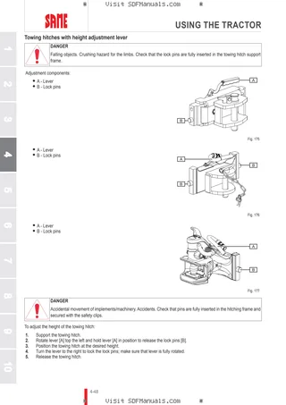 Operator's manual: Tiger 50 → 70001 – sample manual page 2