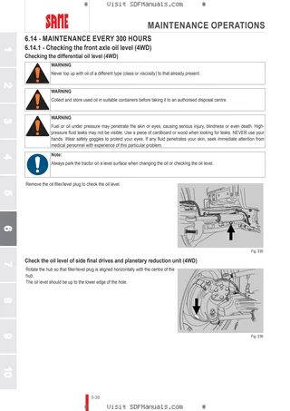 Operator's manual: Tiger 50 → 70001 – sample manual page 3