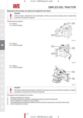 Manual del conductor: Tiger 50 → 70001 – sample manual page 2