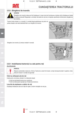 Manual de utilizare: Tiger 50 → 70001 – sample manual page 1