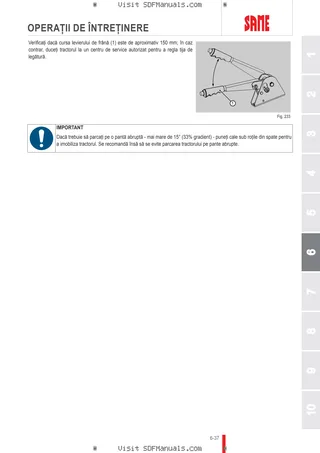 Manual de utilizare: Tiger 50 → 70001 – sample manual page 3