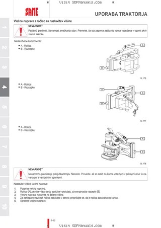 Uporabniški priročnik: Tiger 50 → 70001 – sample manual page 2