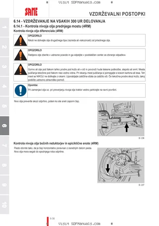Uporabniški priročnik: Tiger 50 → 70001 – sample manual page 3