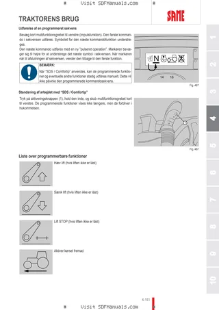Betjeningshåndbog: Fortis 180 → WSXU280200LS50010 – sample manual page 3