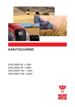 Kasutusjuhend: EXPLORER³ 90 → ZKDW7002W0TS15001 – manual cover