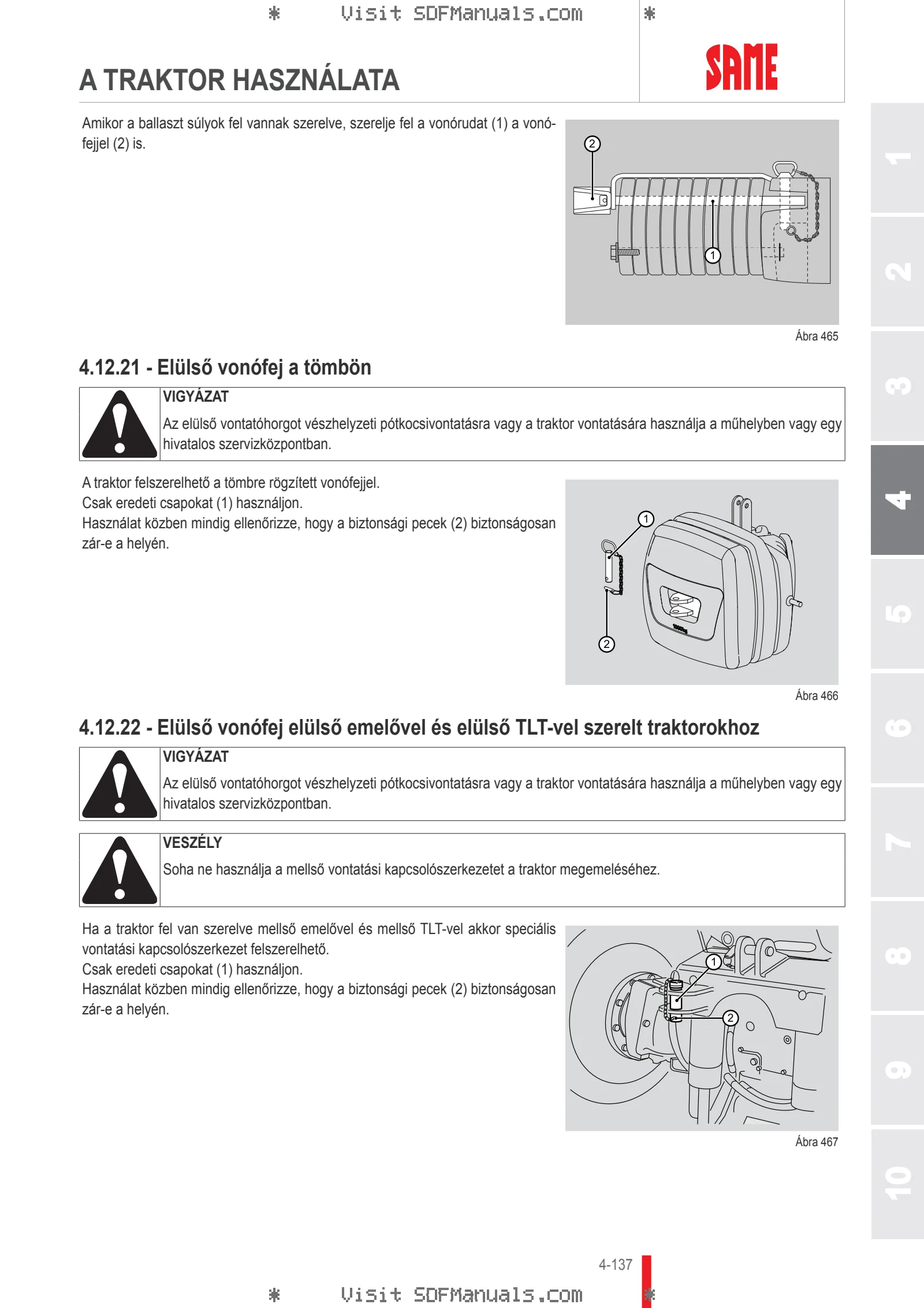 Használati utasítás: Fortis 150.4 → WSXV360200LS50010 – sample manual page 3