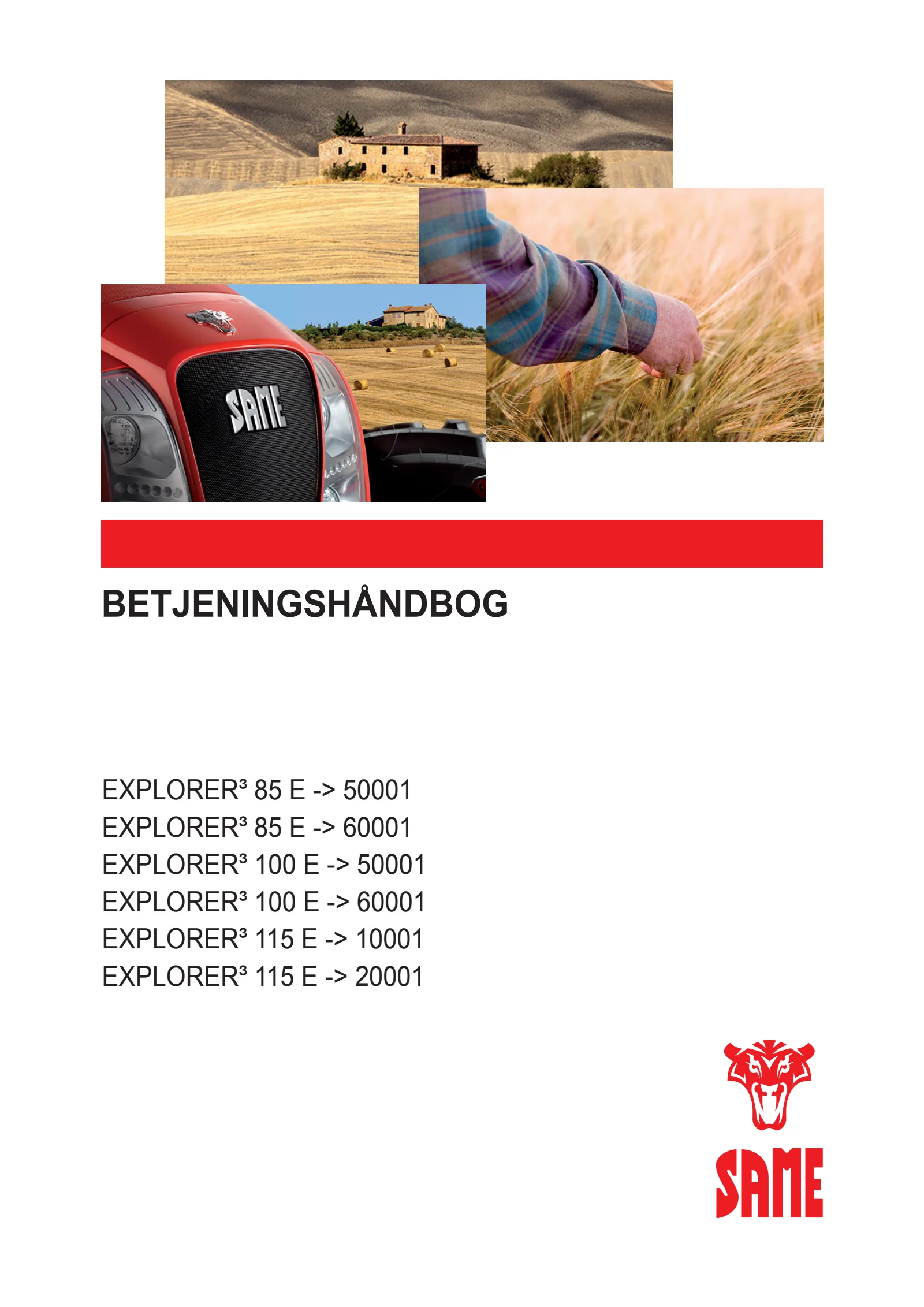 Betjeningshåndbog: EXPLORER³ 85 E → S14P854WVT50001