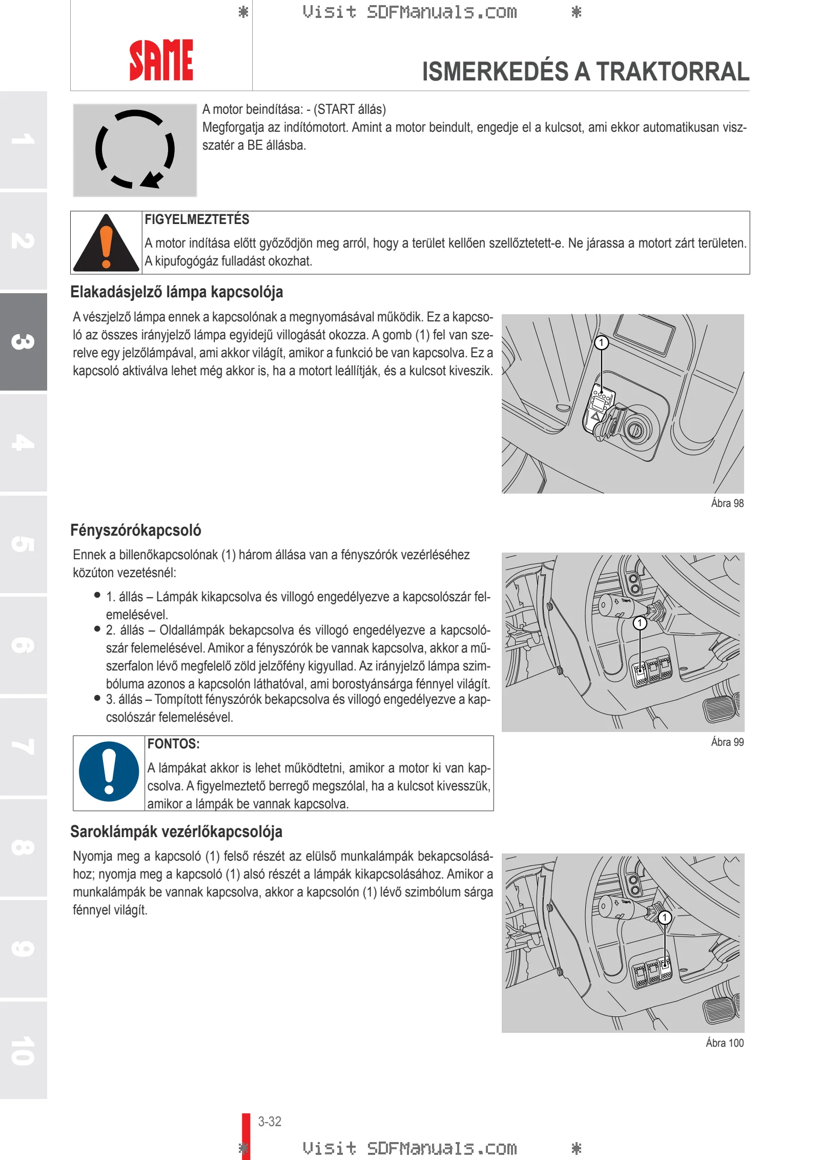 Használati utasítás: EXPLORER³ 85 E → S14P854WVT50001 – sample manual page 1
