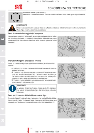 Manuale operatore: EXPLORER³ 85 E → S14P854WVT50001 – sample manual page 1