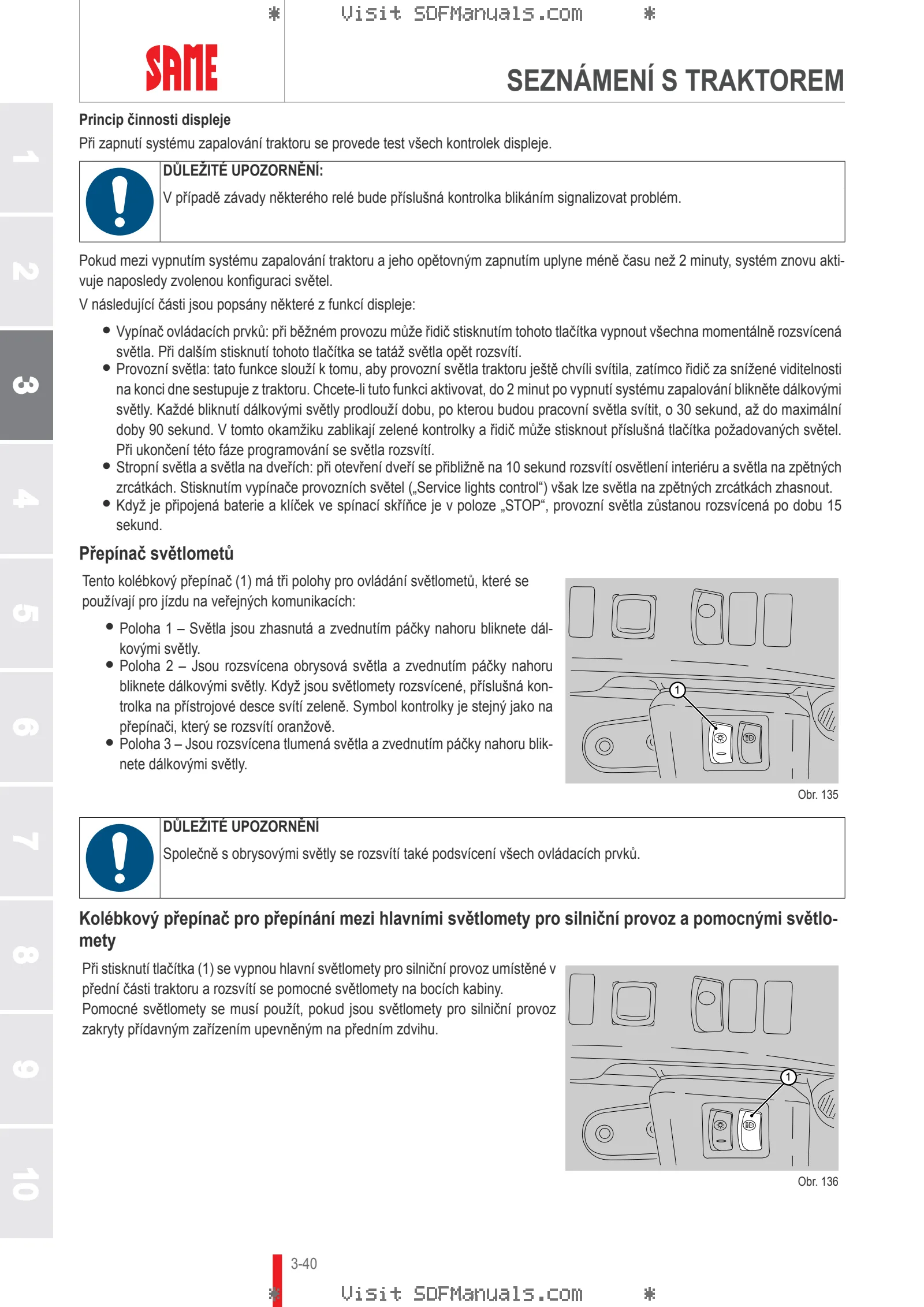 Návod k obsluze: AUDAX 200 → WSXAB00200LS50010 – sample manual page 1