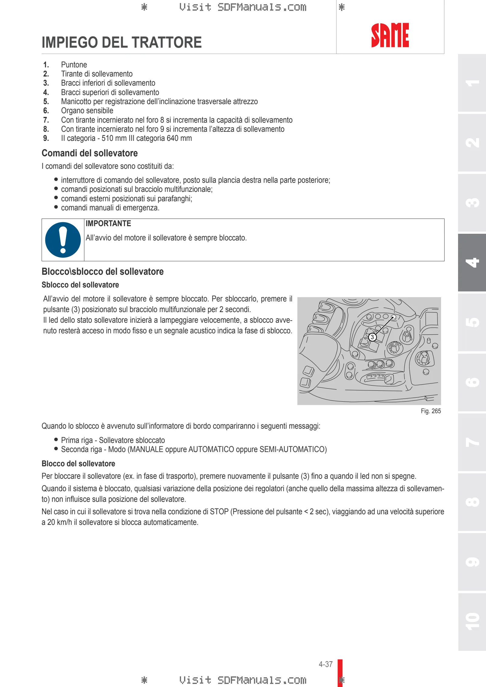 Manuale operatore: AUDAX 200 → WSXAB00200LS50010 – sample manual page 2