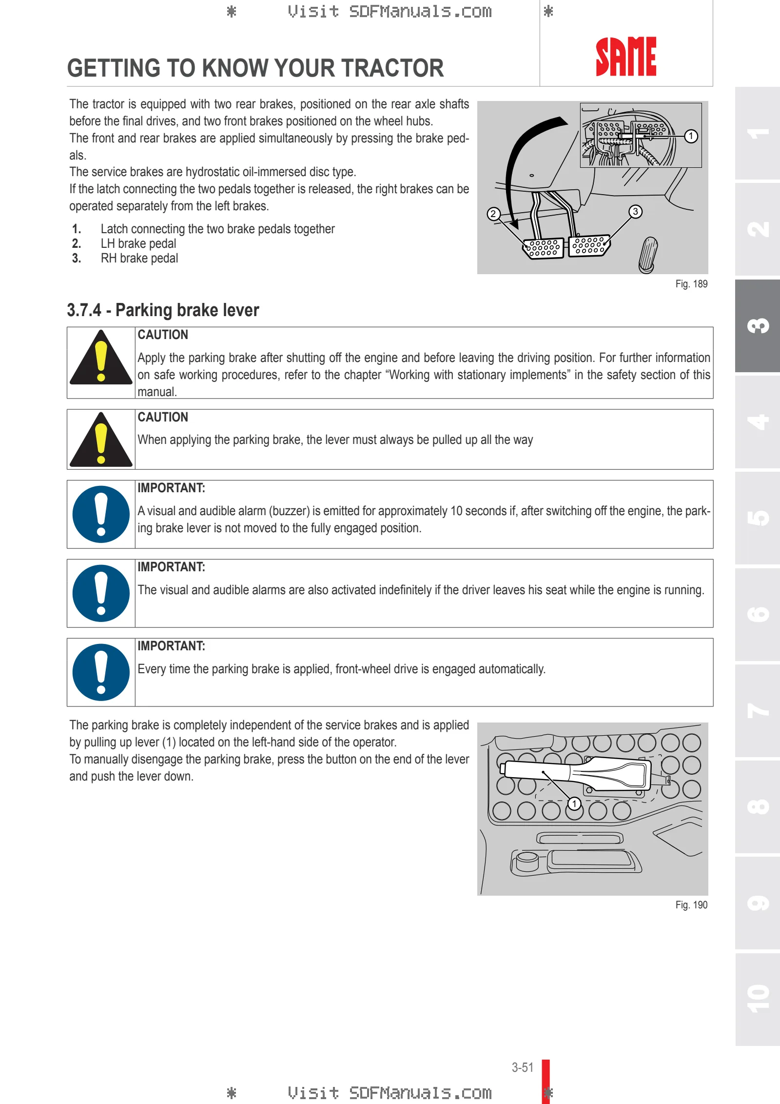 Operator's manual: FORTIS 150.4 Infinity → WSXAP40200LS50010 – sample manual page 1