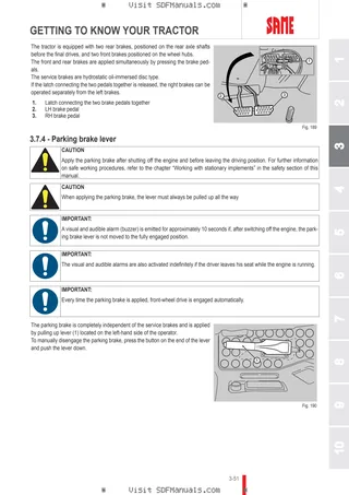 Operator's manual: FORTIS 150.4 Infinity → WSXAP40200LS50010 – sample manual page 1