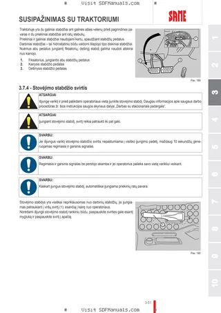 Operatoriaus vadovas: FORTIS 150.4 Infinity → WSXAP40200LS50010 – sample manual page 1