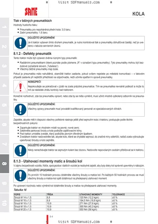 Návod k obsluze: EXPLORER 75 SPECIAL → EXP75SVT70001 – sample manual page 4
