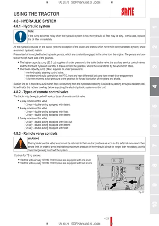 Operator's manual: EXPLORER 75 SPECIAL → EXP75SVT70001 – sample manual page 2