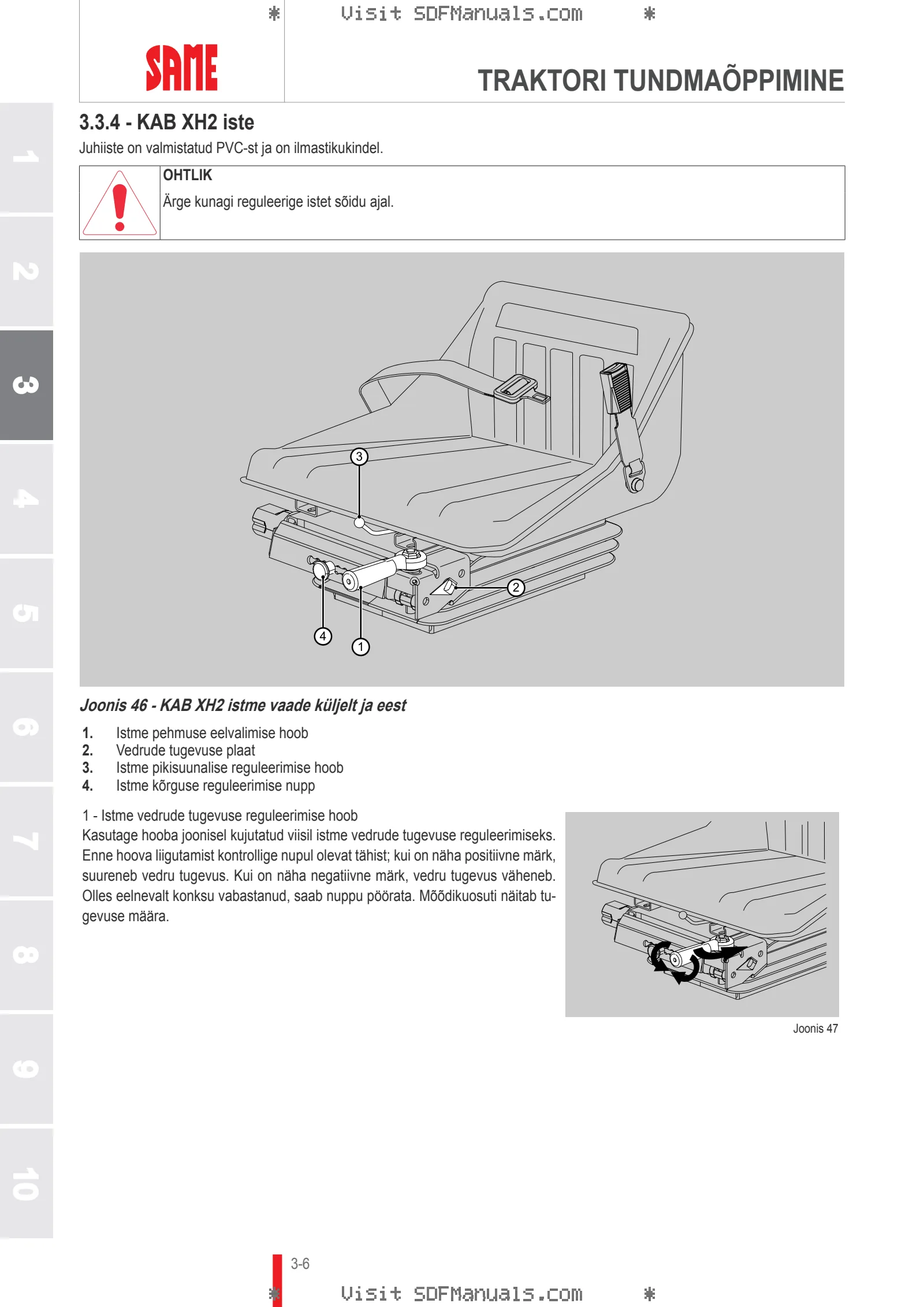 Kasutusjuhend: EXPLORER 75 SPECIAL → EXP75SVT70001 – sample manual page 1