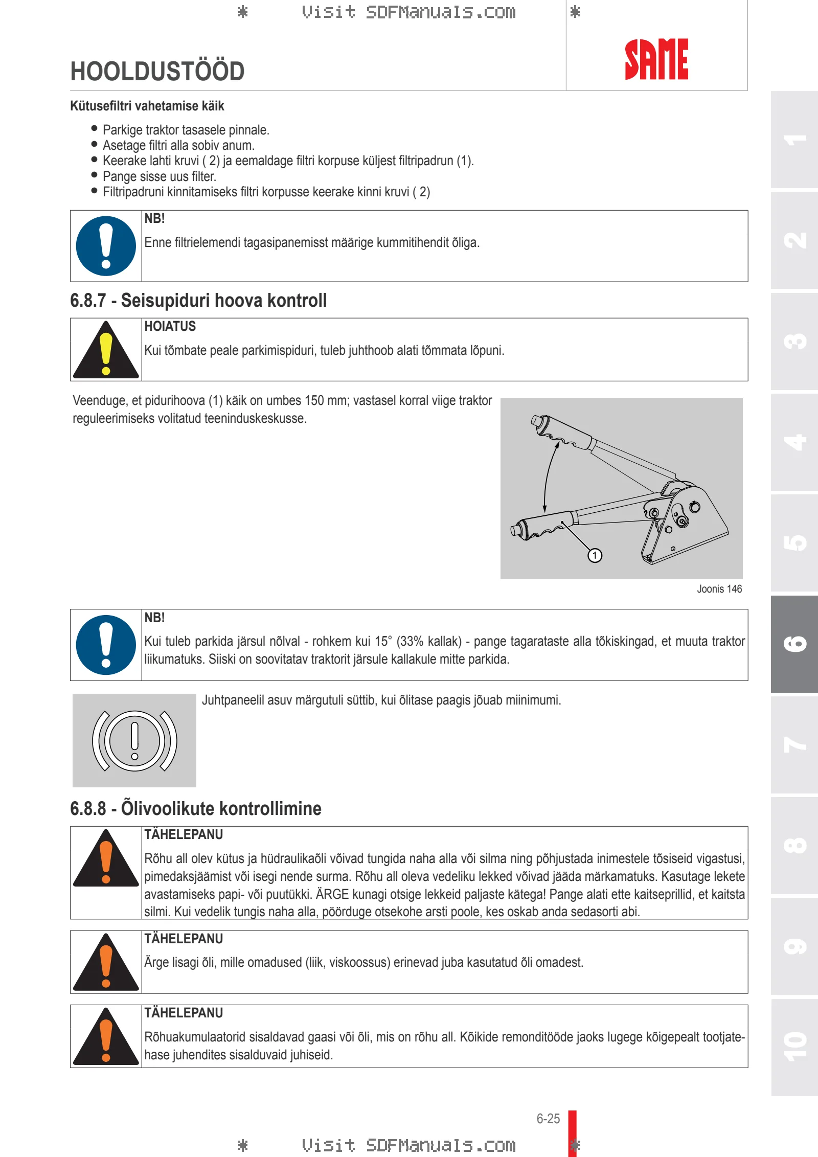 Kasutusjuhend: EXPLORER 75 SPECIAL → EXP75SVT70001 – sample manual page 3