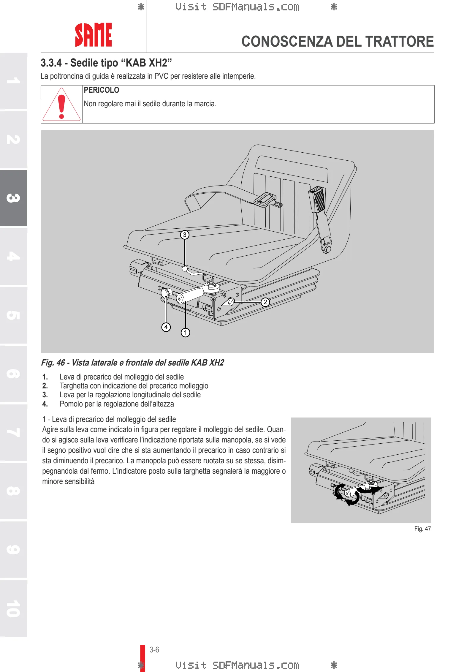 Manuale operatore: EXPLORER 75 SPECIAL → EXP75SVT70001 – sample manual page 1