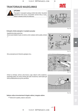 Operatoriaus vadovas: EXPLORER 75 SPECIAL → EXP75SVT70001 – sample manual page 2