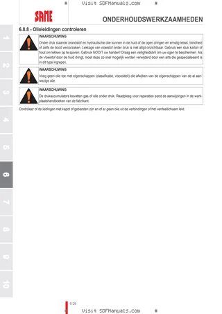 Bedieningshandleiding: EXPLORER 75 SPECIAL → EXP75SVT70001 – sample manual page 3