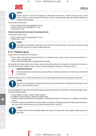 Instrukcja operatora: EXPLORER 75 SPECIAL → EXP75SVT70001 – sample manual page 4