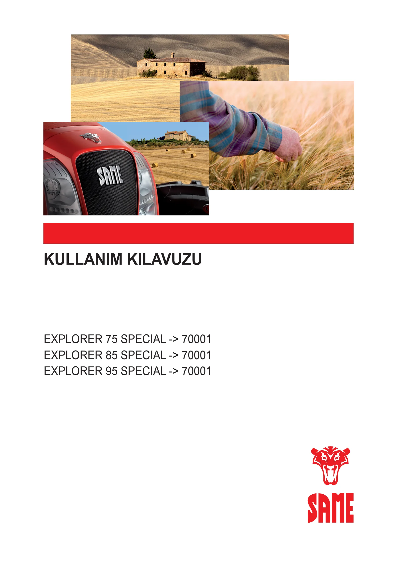 Kullanım Kılavuzu: EXPLORER 75 SPECIAL → EXP75SVT70001 – manual cover