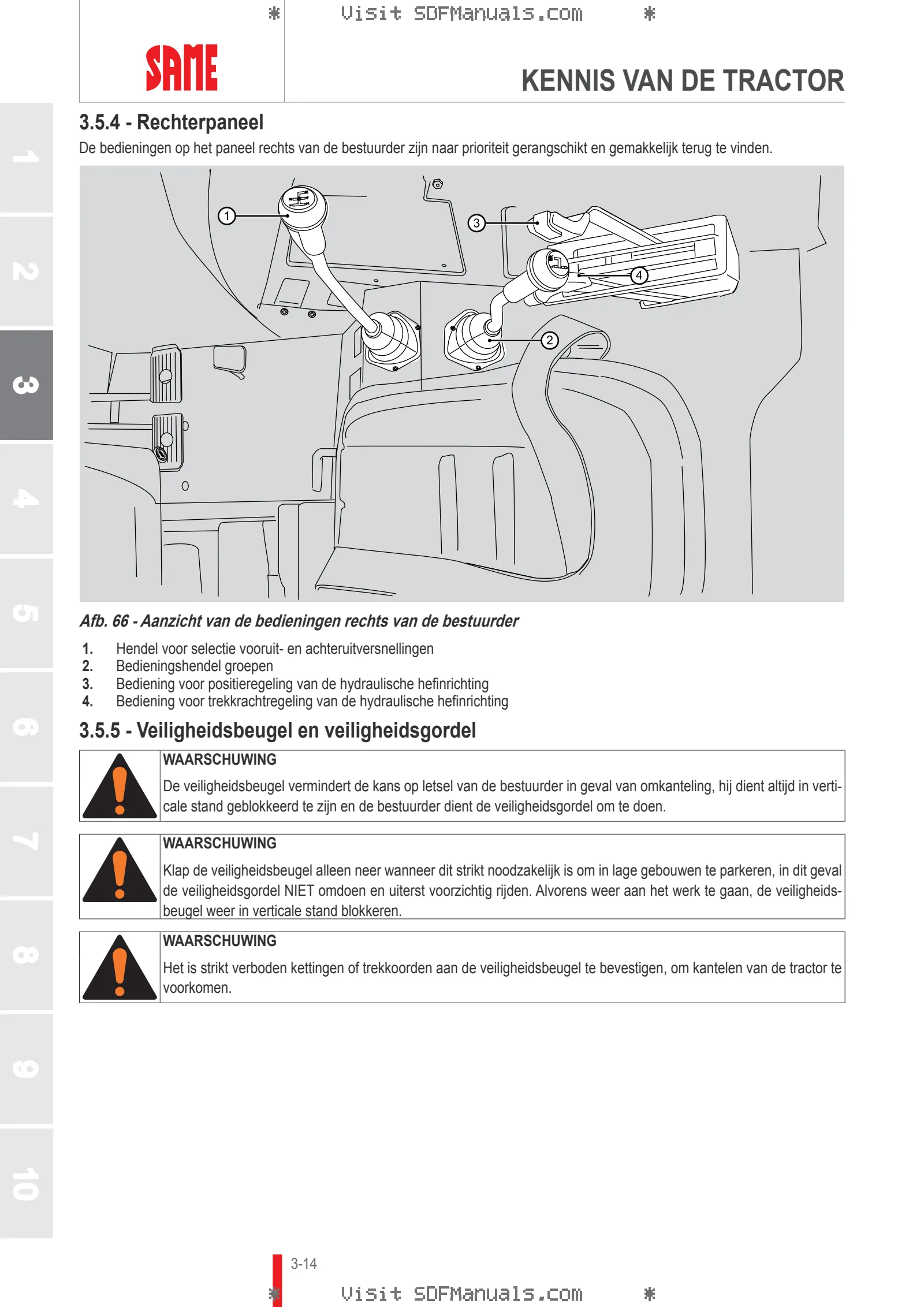 Bedieningshandleiding: Frutteto³ 50 Natural – sample manual page 1