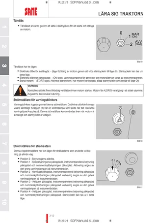 Förarhandbok: Frutteto³ 50 Natural – sample manual page 1