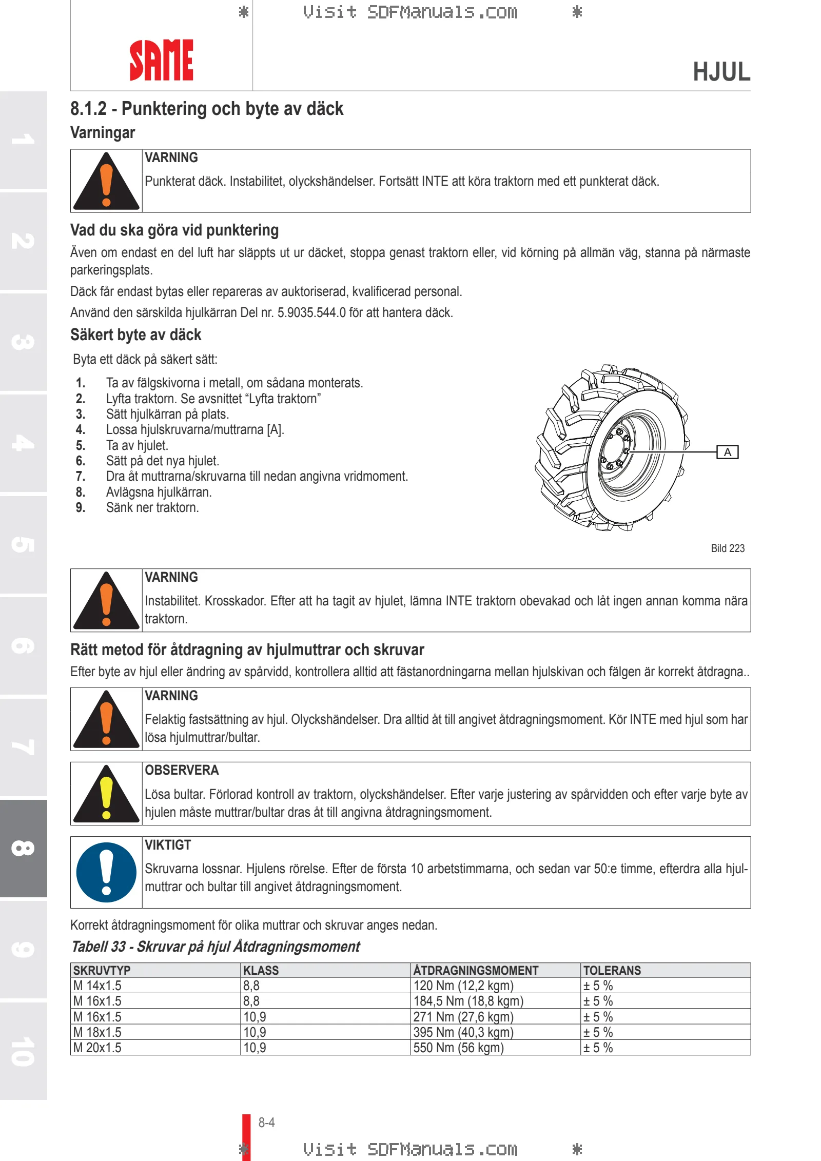 Förarhandbok: Frutteto³ 50 Natural – sample manual page 4