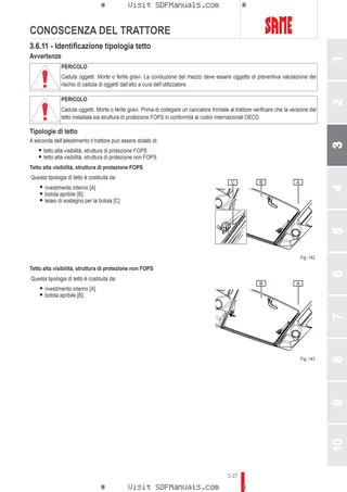 Manuale operatore: FORTIS 180 → WSXAT60200LS50010 – sample manual page 1