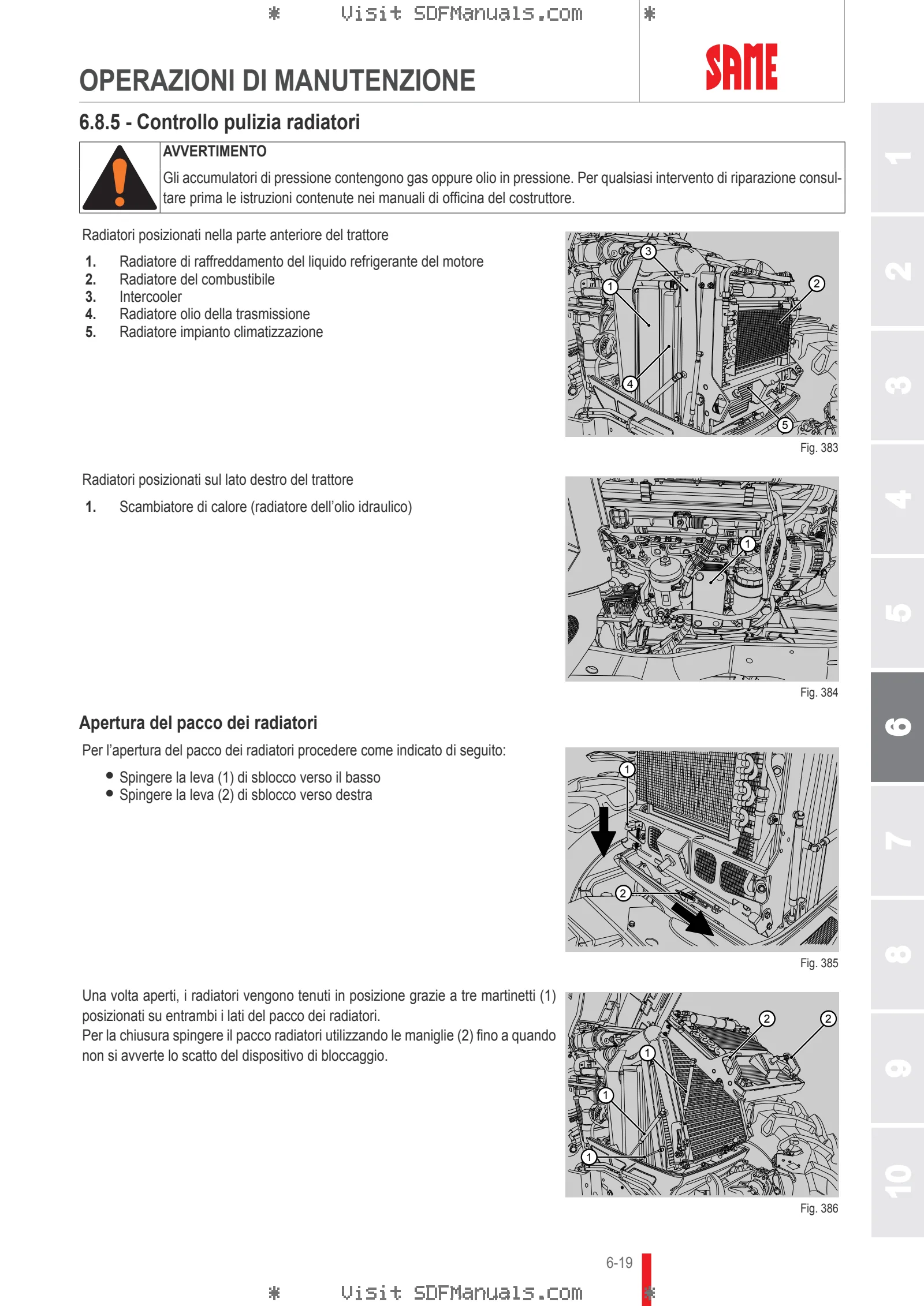 Manuale operatore: FORTIS 180 → WSXAT60200LS50010 – sample manual page 3