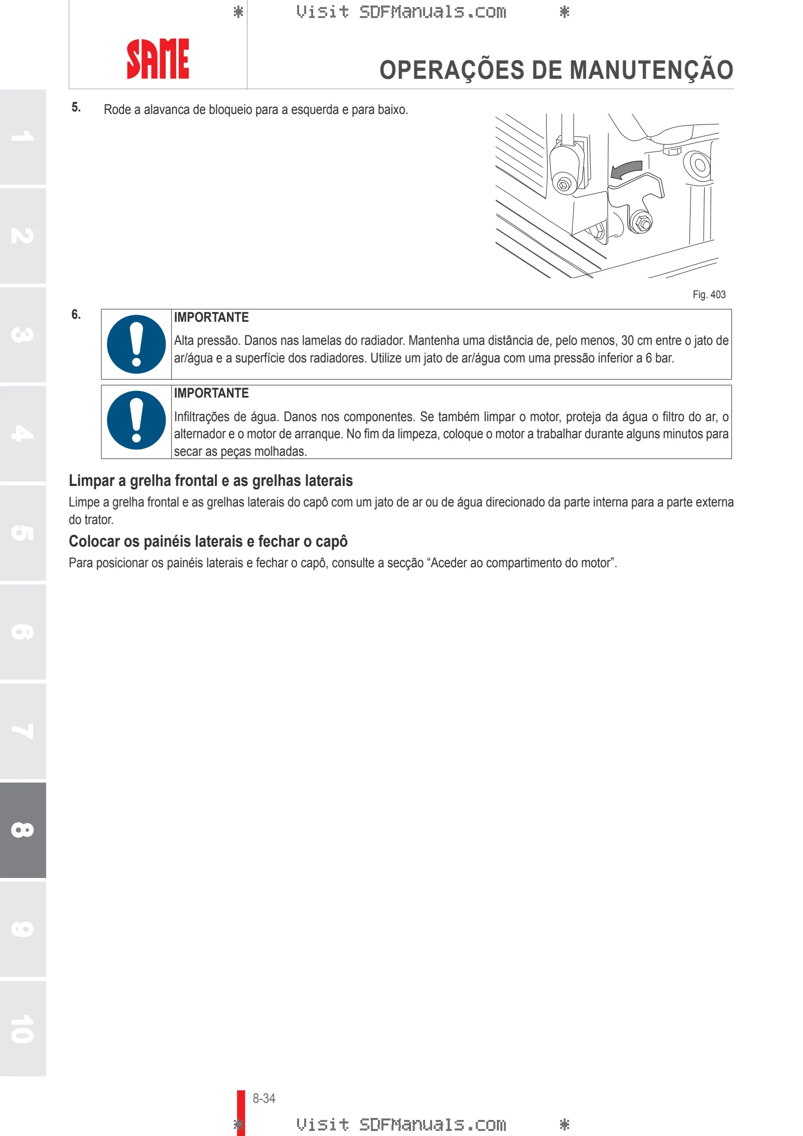 Manual do operador: EXPLORER 90 → ZKDCF40200TS10001 – sample manual page 4