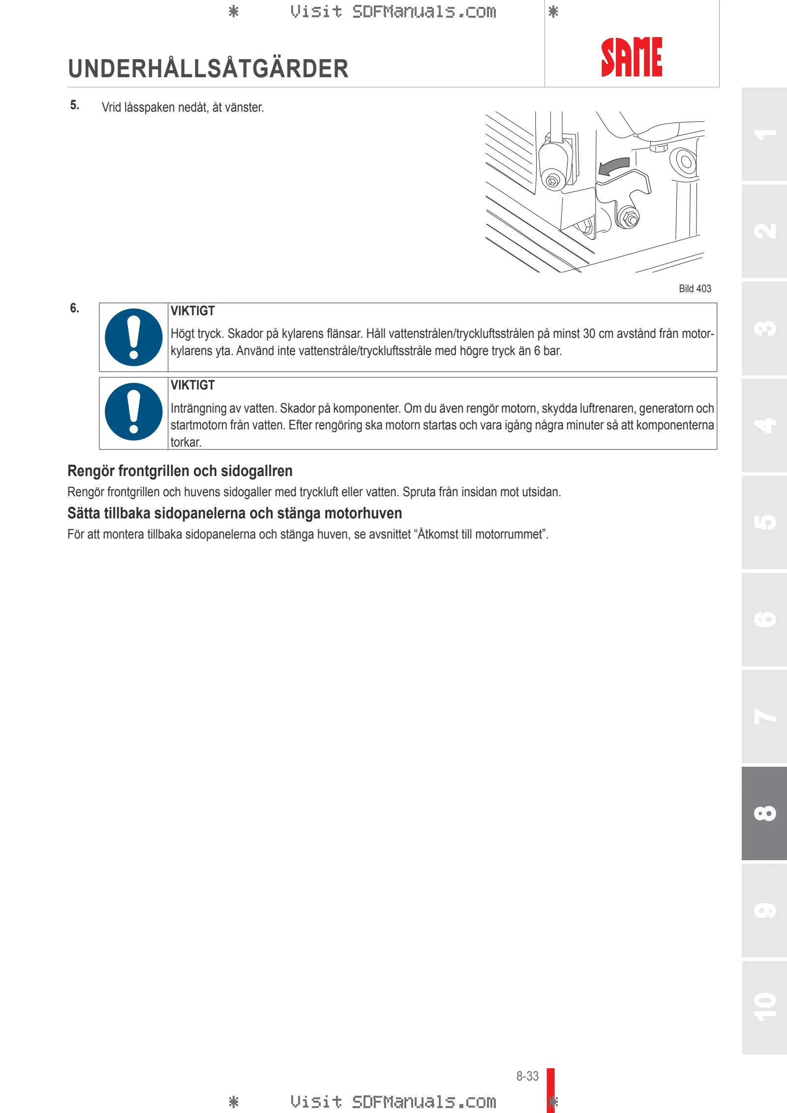 Förarhandbok: EXPLORER 90 → ZKDCF40200TS10001 – sample manual page 4
